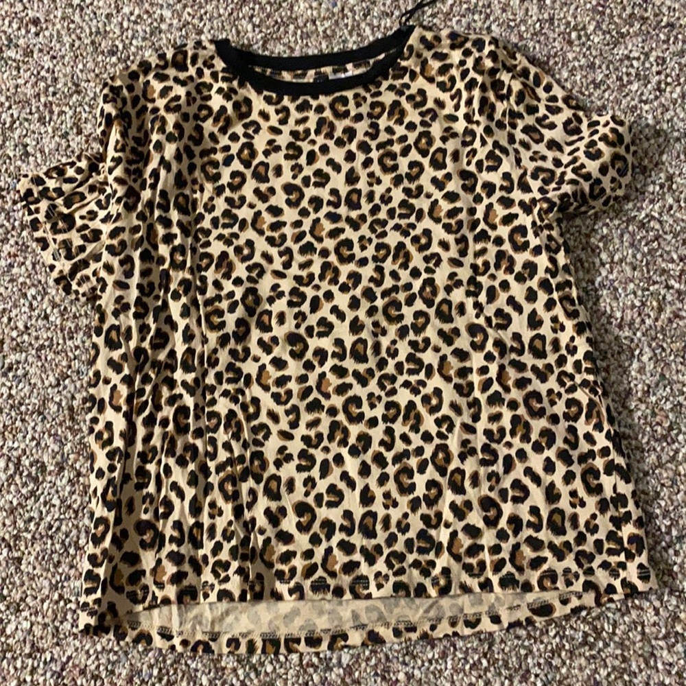 Cheetah Pattern H&M T-shirt
